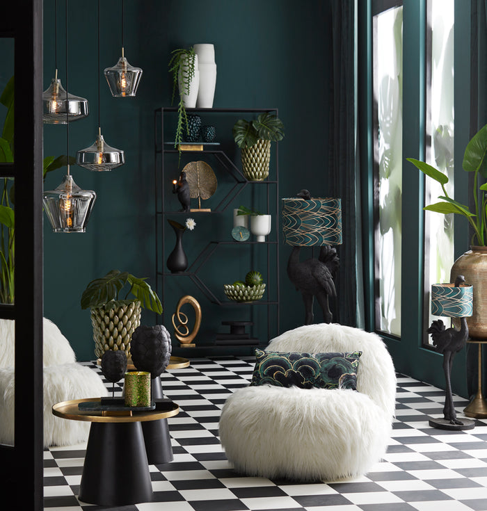 Light&living Vaas deco Ø21x54,5 cm PICACHO keramiek mat wit