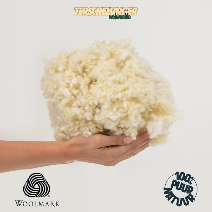 Terschellinger Wolweelde - Zuiver Wollen Matrasoplegger - 80 x 200