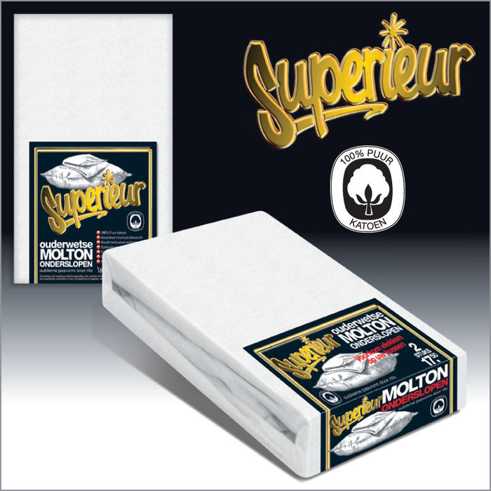 Superieur Molton Kussenslopen set | Kussenbeschermer 60x70cm