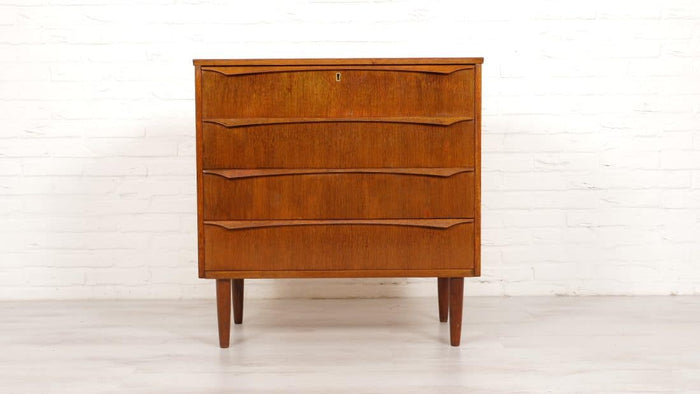 Reliving Ladekast Deens Design Vintage Teak 4 Lades