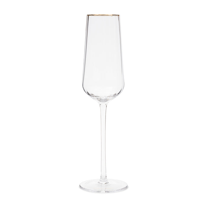 Riviera Maison Champagneglas, Gouden rand - Les Saisies 1200 ml