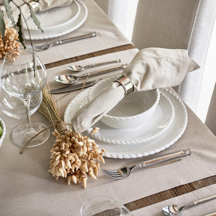 Riviera Maison Stoffen servetten set - Whisper Flax