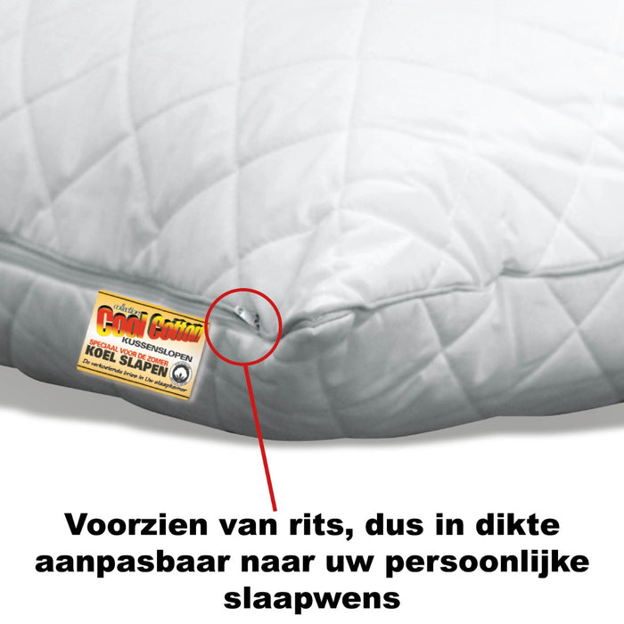 Cool Cotton Soepel ,extra ventilerend Kussen 60x70cm