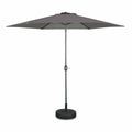 sweeek - 3m ronde parasol, paal met houteffect
