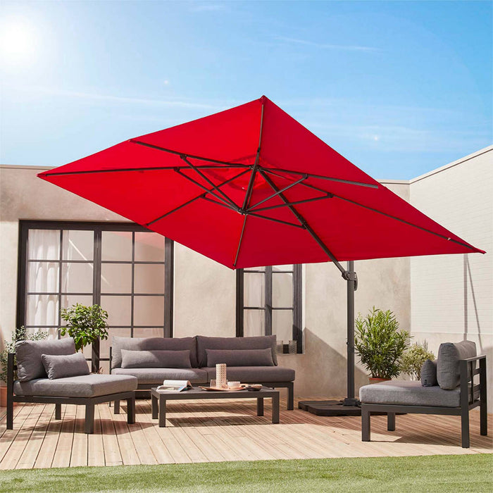 sweeek - Rechthoekige parasol 3x4m