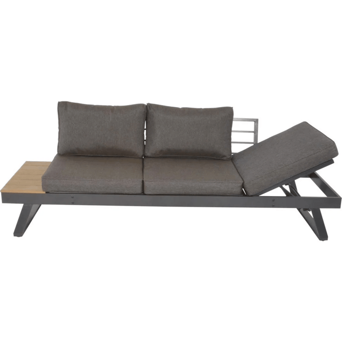Arezzo 2-in-1 loungebank|ligbed | aluminium + polywood | 228cm