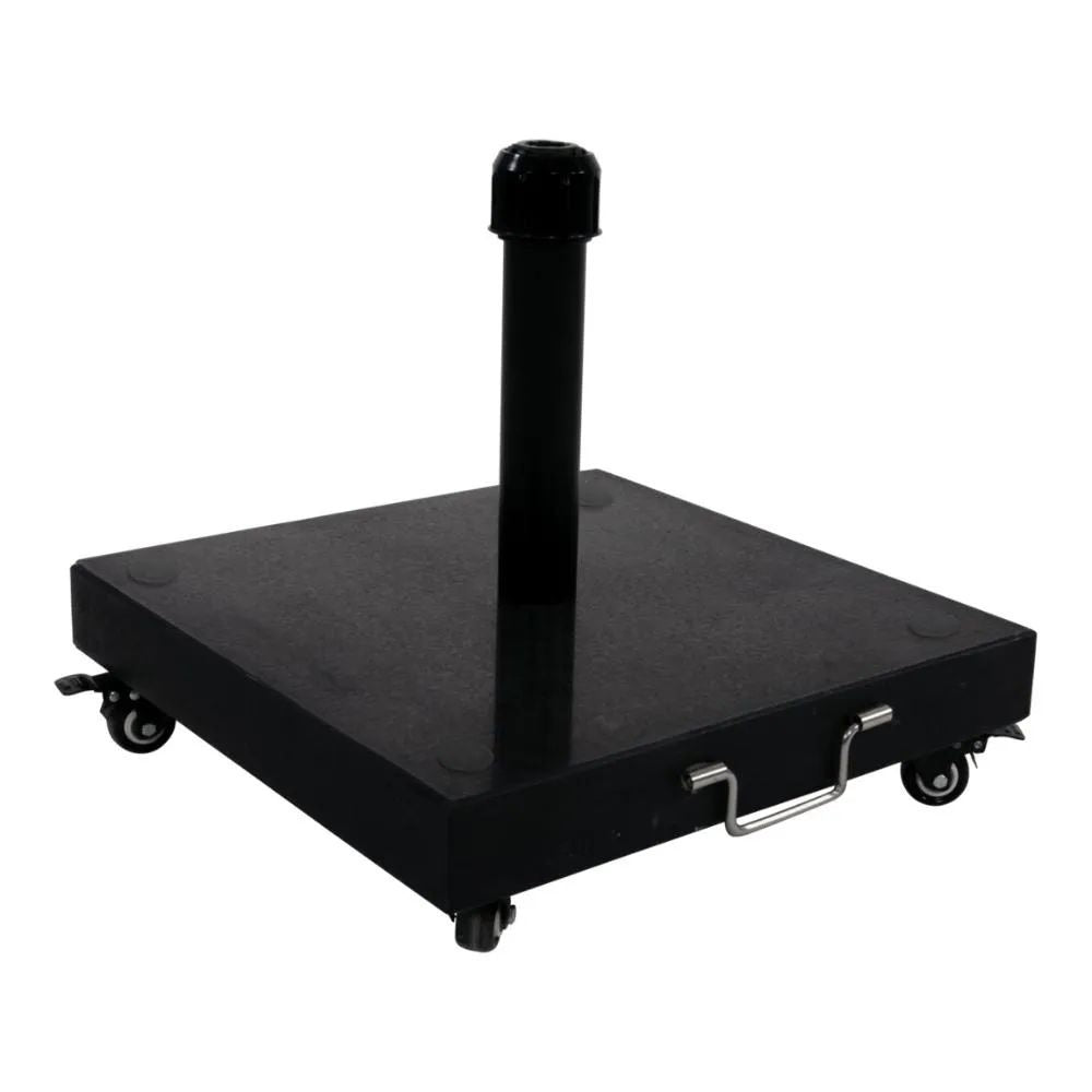 Lesli Living Parasolvoet graniet 50kg zwart