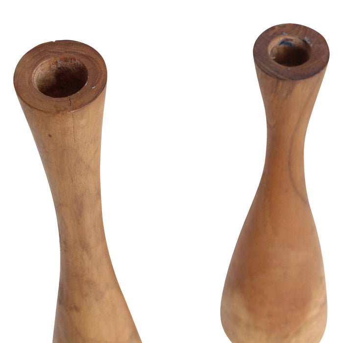 Raw Materials Aspen kaarsenstandaard set van 2