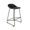 Livin24 Scandinavische Barkruk Ellen zwart 66cm
