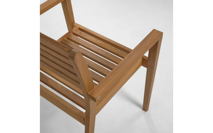 Kave Home - Hanzel massief 100% FSC acacia tuinstoel