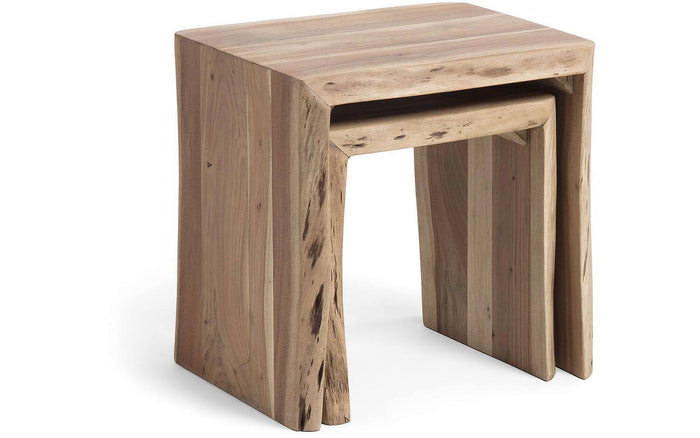 Kave Home Zuleika Bijzettafels - Set van 2