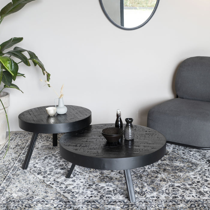 by fonQ basic Teak Salontafel - Ø 58 cm