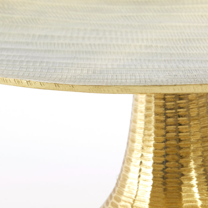 Light & Living Light&living Schaal op voet Ø35x13 cm MOKUNA goud