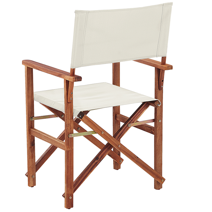 Beliani - CINE - Tuinstoel set van 2 - Groen|Wit|Toekan - Polyester