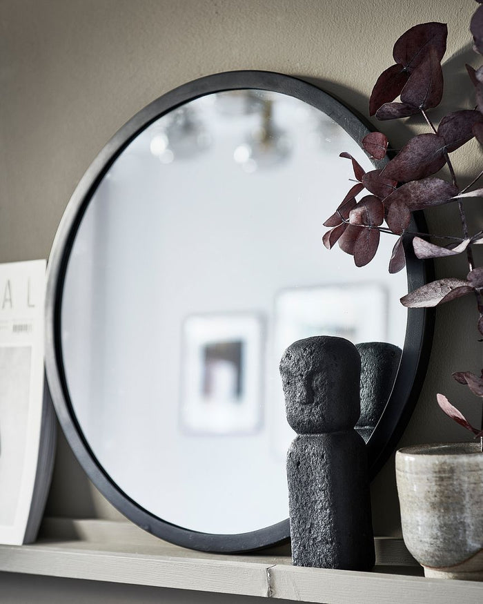 vtwonen Ronde Spiegel Ø 40 cm - Zwart