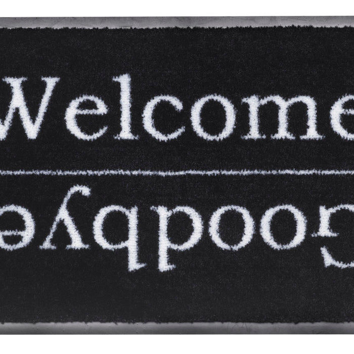 MD Entree - Schoonloopmat - Emotion XS - Welcome Goodbye - 40 x 80 cm