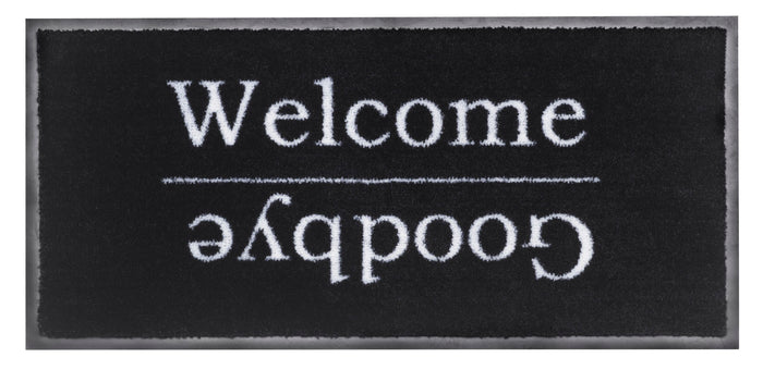 MD Entree - Deurmat - Emotion XS - Welcome Goodbye - 40 x 80 cm