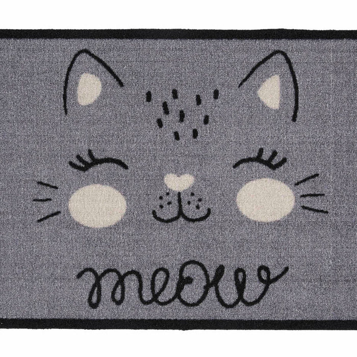 MD Entree - Schoonloopmat - Impression Meow Grey - 40 x 60 cm