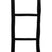 Decoratieve ladder - 150 cm - zwart