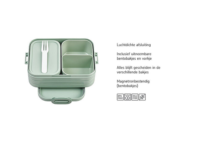 Mepal - Bento lunchbox Take a Break midi - wit