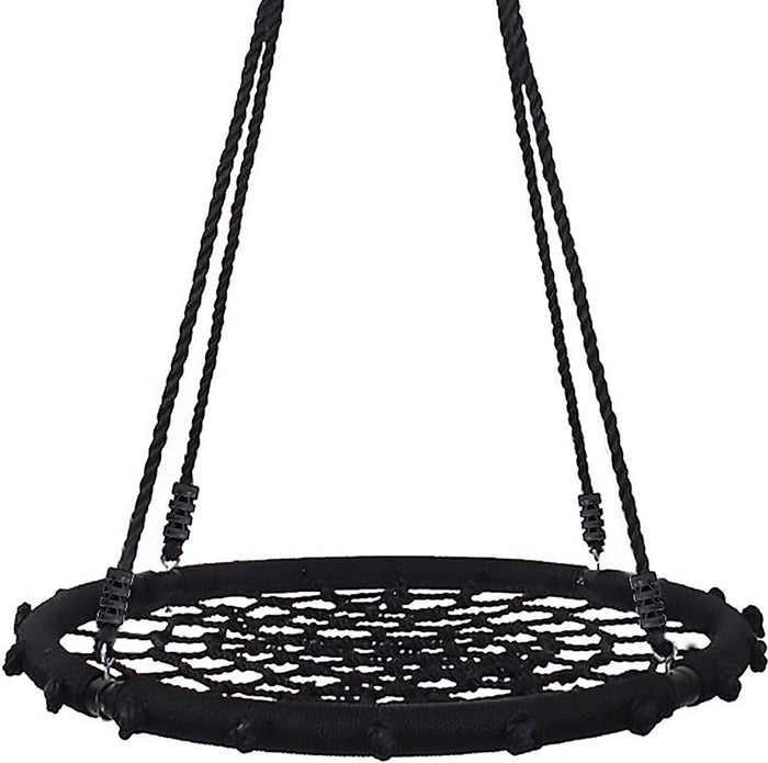 Sens Design Nestschommel - Ronde schommel - 100cm - Zwart