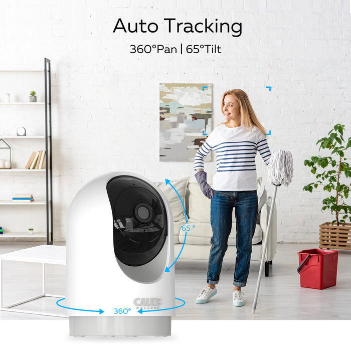 Calex Pan & Tilt Camera - Beveiligingscamera - Voor Binnen - 2K