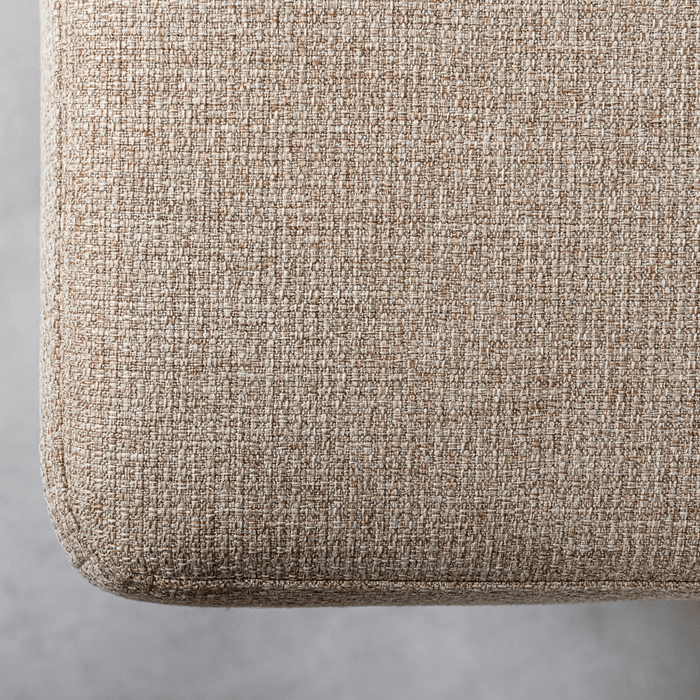 Vurna - Sandra 3-zitsbank stof links|rechts beige