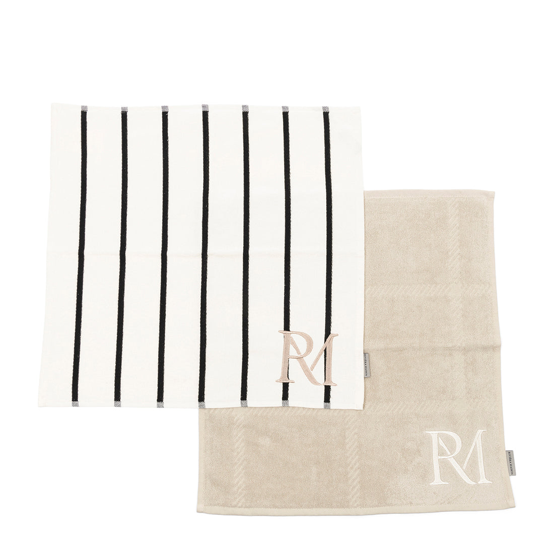 Riviera Maison Keukendoek beige, Afdroogdoek - RM Stripes 2 stuks
