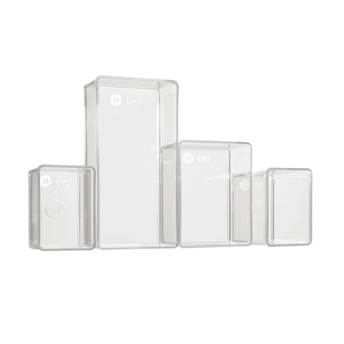 Opbergbox, Diep, 12 x 8 x 13 cm, Kunststof - iDesign | The Home Edit