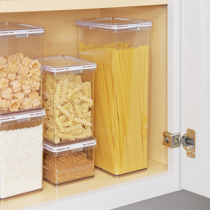 Voorraadbus met Deksel, 10.2 x 15.2 x 22.9 cm, 2.5 L, Kunststof - iDes