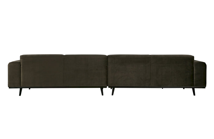 WOOOD Statement 4-zitsbank XL - Fluweel - Dark Green Hunter