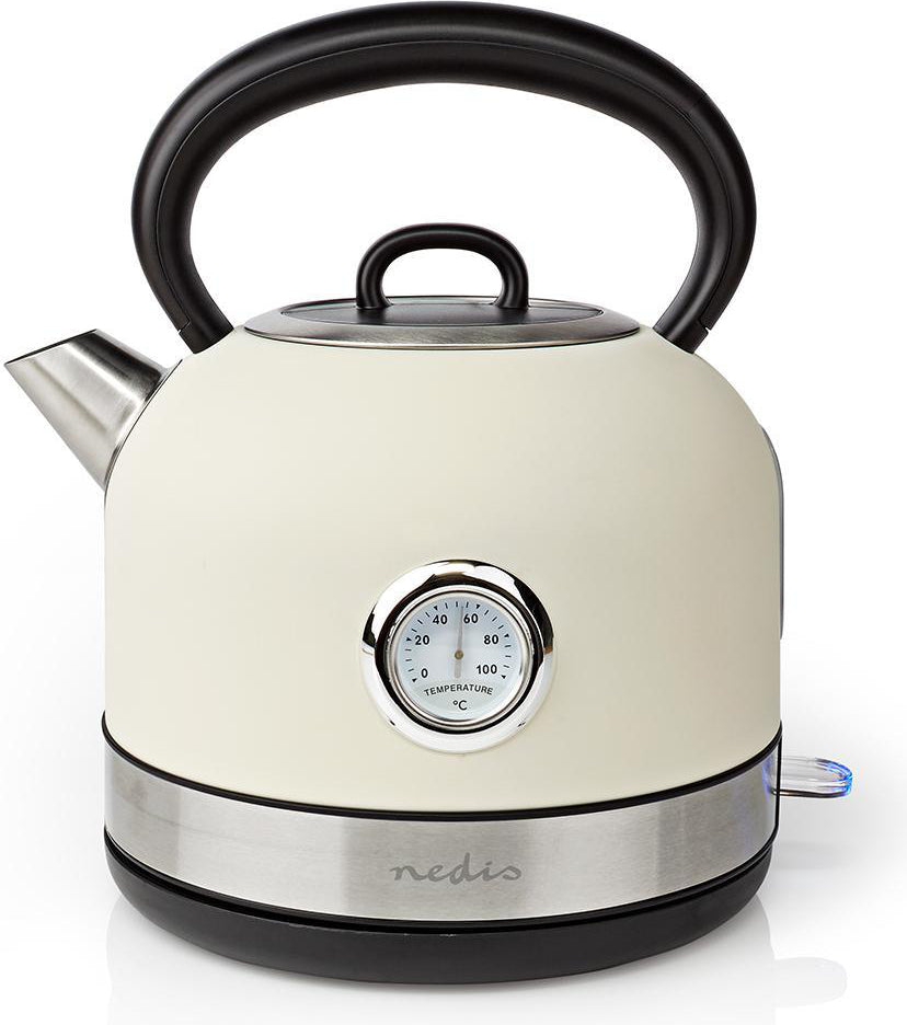 Nedis KAWK310EWT Waterkoker 1,7 liter 360° Draaibaar Wit