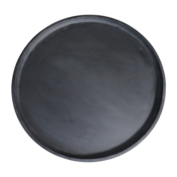 HSM - HSM Collection-Ronde Salontafel Drum-75x75x32-Zwart-Mango