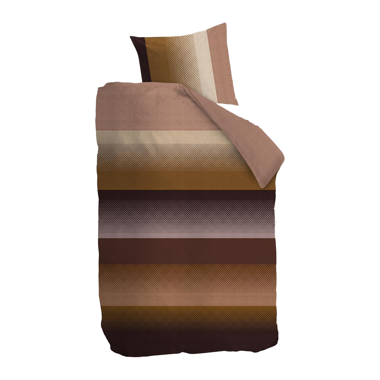 Beddinghouse Luke Dekbedovertrek 140 x 200/220 cm - Donker Rood