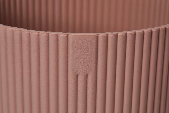 Dypsis Lutescens (Areca palm) + elho Vibes Fold Round roze Ø30 - 160cm