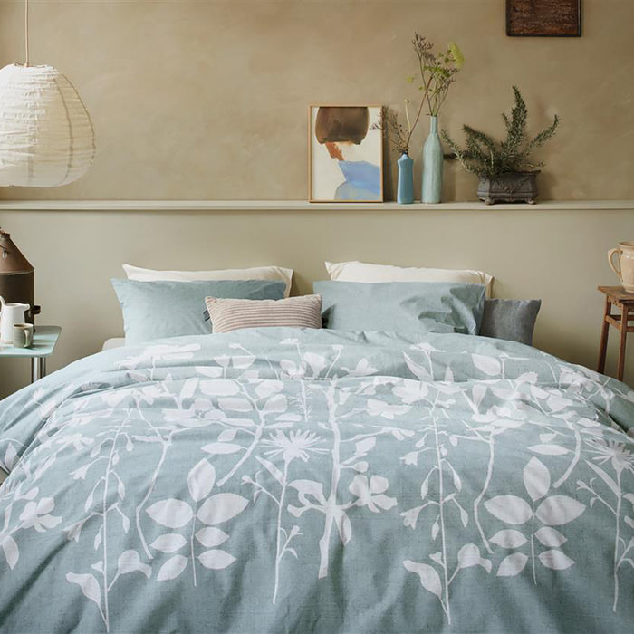 Ariadne at Home Plant Dekbedovertrek 240 x 200/220 cm - Blauw