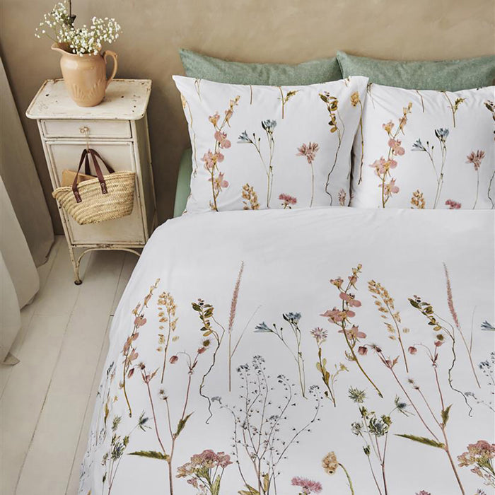 Ariadne at Home Rustic Dekbedovertrek 140 x 200/220 cm - Wit