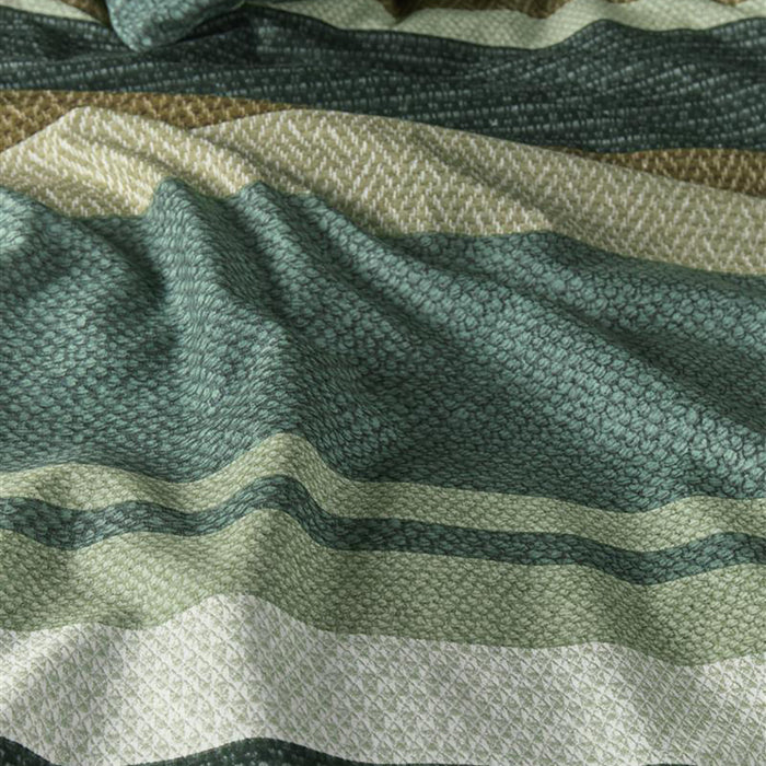 Beddinghouse Jorren Dekbedovertrek 140 x 200/220 cm - Groen