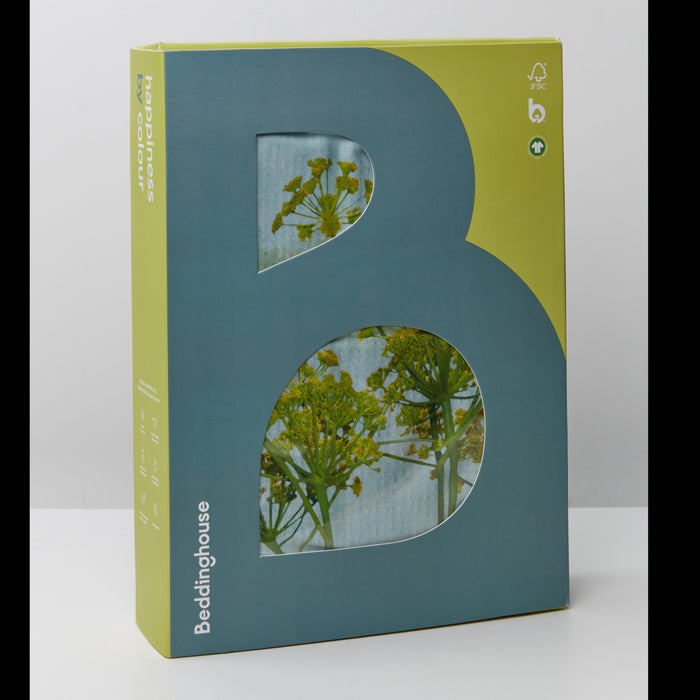 Beddinghouse Odile Dekbedovertrek 200 x 200/220 cm - Groen