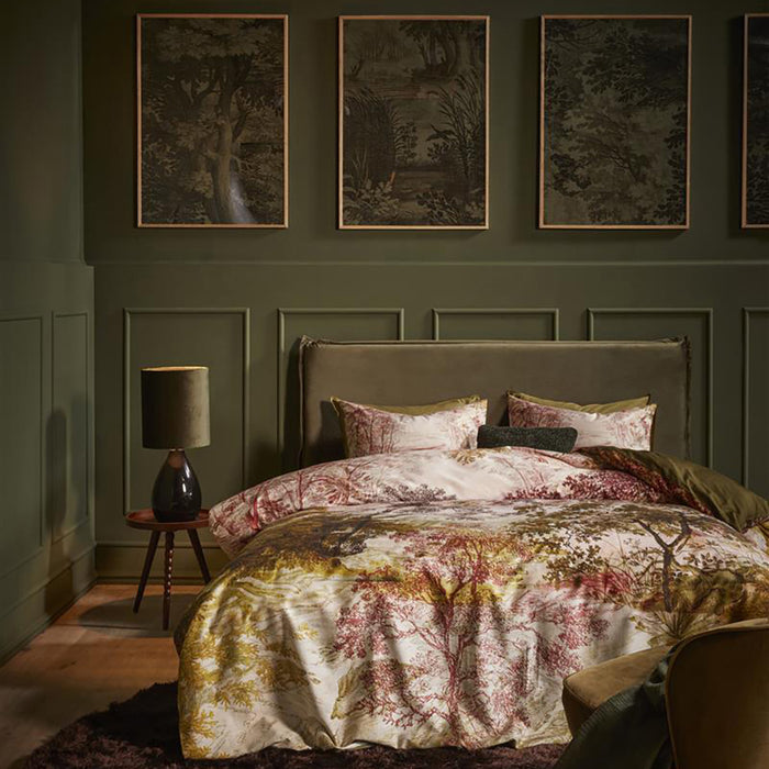 Beddinghouse Odile Dekbedovertrek 240 x 200/220 cm - Groen