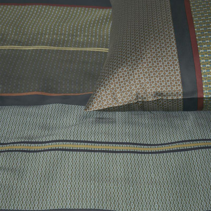 Kardol Runway Dekbedovertrek 240 x 200/220 cm - Groen