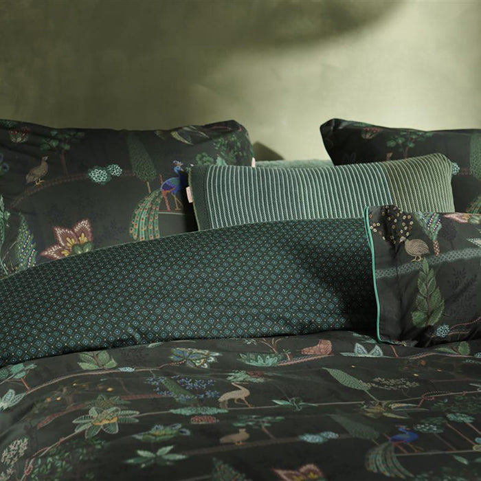 Pip Studio Alberi Dekbedovertrek 140 x 200/220 cm - Donker Groen