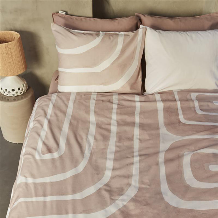 vtwonen Tribe Dekbedovertrek 200 x 200/220 cm - Poeder