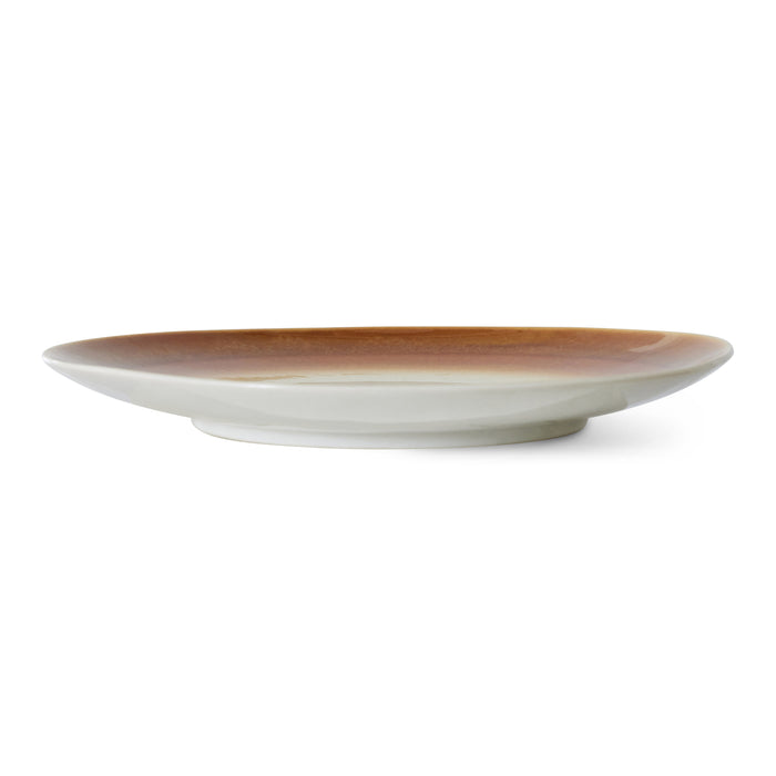 HKliving 70's Ceramics Dinerbord Ø 27,5 cm - Set van 2 - Supernova