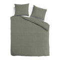 Dreamers Den Mousseline Dekbedovertrek 200x220 Olivegreen