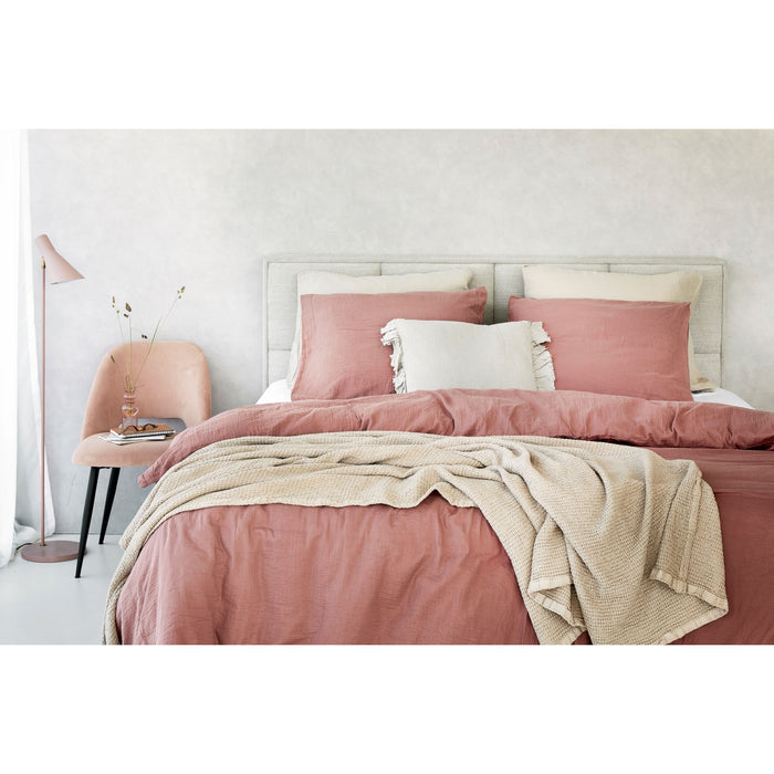 Dreamers Den Mousseline Dekbedovertrek 240x220 Rosewater