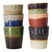 HKliving 70's Ceramics Mokken 0,23 L - Set van 6 - Grounding