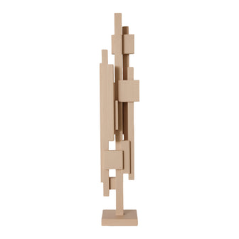 HKliving Skyline Sculpture Ornament - Beige M