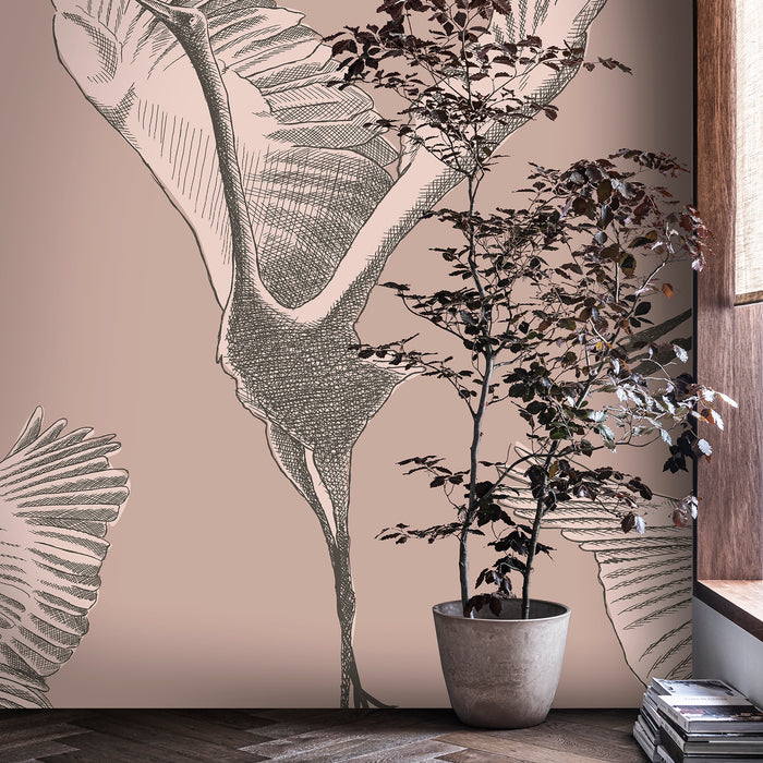 vtwonen Fotobehang Graphic Nature 280x300cm