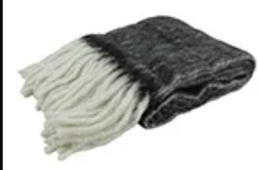 Countryfield Plaid Britta antraciet